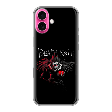 Силиконовый чехол на Iphone 18 с принтом Death note Тетрадь смерти