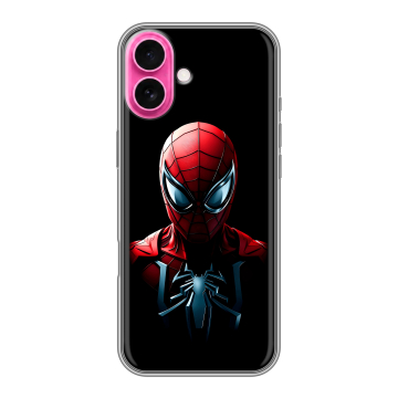 Силиконовый чехол на Iphone 18 с принтом Spiderman Человек паук