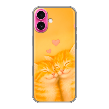 Силиконовый чехол на Iphone 18 с принтом Милые котята