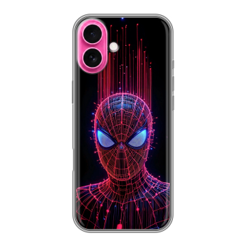 Силиконовый чехол на Iphone 18 с принтом Spiderman Человек паук