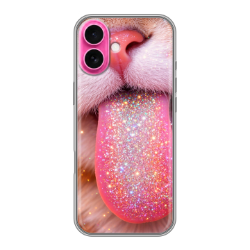 Силиконовый чехол на Iphone 18 с принтом для девочек