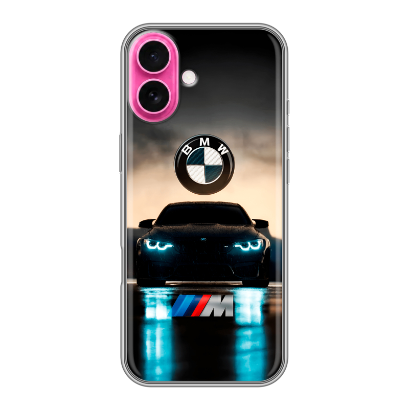 Силиконовый чехол на Iphone 18 с принтом БМВ BMW Силиконовый чехол на Iphone 18 с принтом БМВ BMW