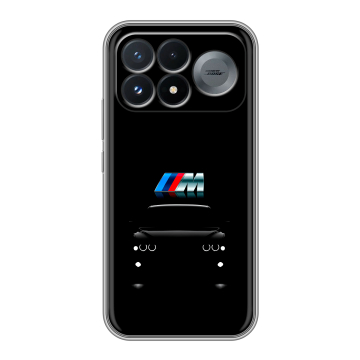 Силиконовый чехол на Poco F9 Pro с принтом БМВ BMW