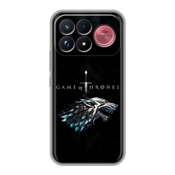 Силиконовый чехол на Poco F9 Ultra с принтом Игра Престолов Game Thrones