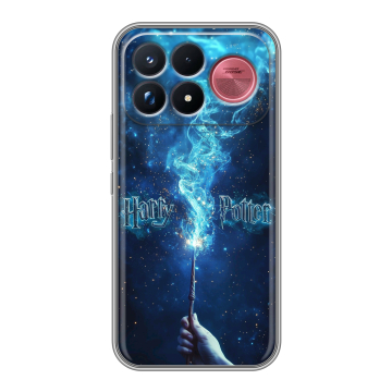 Силиконовый чехол на Poco F9 Ultra с принтом Harry Potter Гарри Поттер
