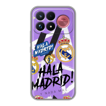 Силиконовый чехол на Poco F9 Ultra с принтом Real Madrid Реал Мадрид