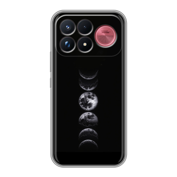 Силиконовый чехол на Poco F9 Ultra с принтом женский