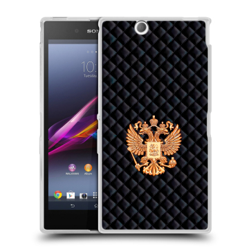 Силиконовый чехол на Sony Xperia Z Ultra с принтом Герб России принт Силиконовый чехол на Sony Xperia Z Ultra с принтом Герб России принт