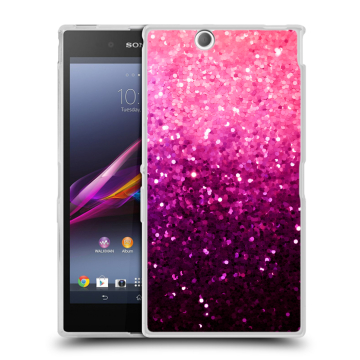 Силиконовый чехол на Sony Xperia Z Ultra с принтом Блестки Силиконовый чехол на Sony Xperia Z Ultra с принтом Блестки