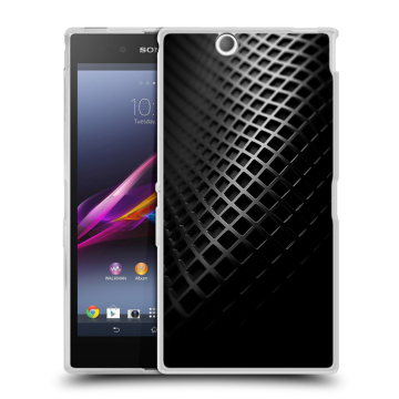 Силиконовый чехол на Sony Xperia Z Ultra с принтом Текстура металла Силиконовый чехол на Sony Xperia Z Ultra с принтом Текстура металла