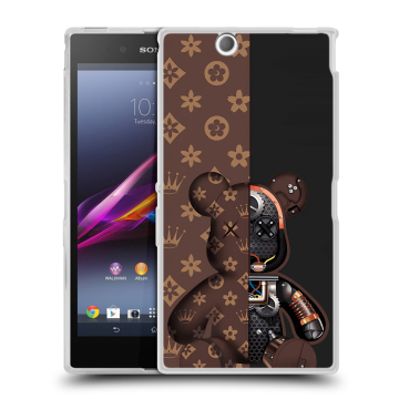 Силиконовый чехол на Sony Xperia Z Ultra с принтом Луи робот Силиконовый чехол на Sony Xperia Z Ultra с принтом Луи робот