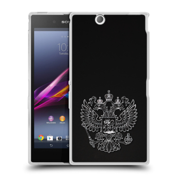 Силиконовый чехол на Sony Xperia Z Ultra с принтом Герб России Силиконовый чехол на Sony Xperia Z Ultra с принтом Герб России