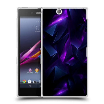 Силиконовый чехол на Sony Xperia Z Ultra с принтом Абстракиция Силиконовый чехол на Sony Xperia Z Ultra с принтом Абстракиция