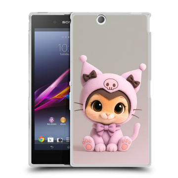 Силиконовый чехол на Sony Xperia Z Ultra с принтом Куроми Kuromi Силиконовый чехол на Sony Xperia Z Ultra с принтом Куроми Kuromi
