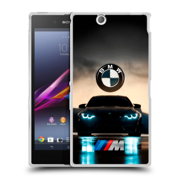 Силиконовый чехол на Sony Xperia Z Ultra с принтом БМВ BMW Силиконовый чехол на Sony Xperia Z Ultra с принтом БМВ BMW