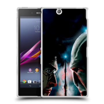 Силиконовый чехол на Sony Xperia Z Ultra  с принтом Гарри Поттер Harry Potter