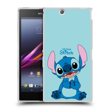 Силиконовый чехол на Sony Xperia Z Ultra с принтом Лило и Стич Силиконовый чехол на Sony Xperia Z Ultra с принтом Лило и Стич
