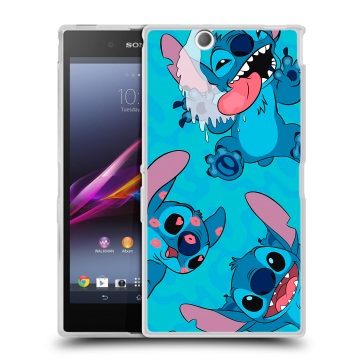 Силиконовый чехол на Sony Xperia Z Ultra с принтом Лило и Стич Силиконовый чехол на Sony Xperia Z Ultra с принтом Лило и Стич