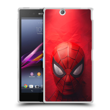 Силиконовый чехол на Sony Xperia Z Ultra с принтом Spiderman Человек паук Силиконовый чехол на Sony Xperia Z Ultra с принтом Spiderman Человек паук