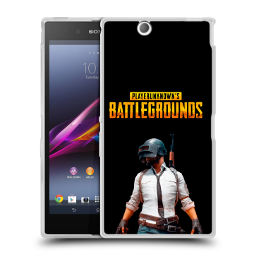Силиконовый чехол на Sony Xperia Z Ultra с принтом PUGB ПАГБ Силиконовый чехол на Sony Xperia Z Ultra с принтом PUGB ПАГБ