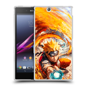 Силиконовый чехол на Sony Xperia Z Ultra с принтом Аниме Наруто Naruto Силиконовый чехол на Sony Xperia Z Ultra с принтом Аниме Наруто Naruto