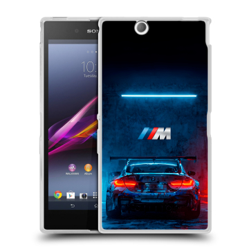 Силиконовый чехол на Sony Xperia Z Ultra с принтом BMW БМВ Силиконовый чехол на Sony Xperia Z Ultra с принтом BMW БМВ
