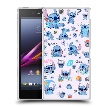 Силиконовый чехол на Sony Xperia Z Ultra с принтом Лило и Стич Силиконовый чехол на Sony Xperia Z Ultra с принтом Лило и Стич