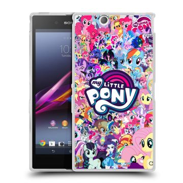 Силиконовый чехол на Sony Xperia Z Ultra с принтом My little pony Дружба чудо Силиконовый чехол на Sony Xperia Z Ultra с принтом My little pony Дружба чудо