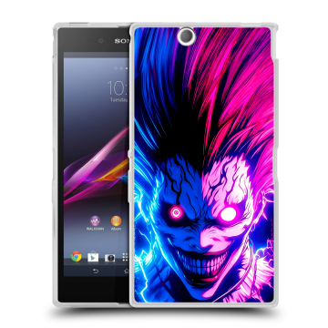 Силиконовый чехол на Sony Xperia Z Ultra с принтом Death note Тетрадь смерти Силиконовый чехол на Sony Xperia Z Ultra с принтом Death note Тетрадь смерти