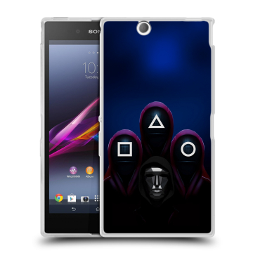 Силиконовый чехол на Sony Xperia Z Ultra  с принтом Игра Кальмара