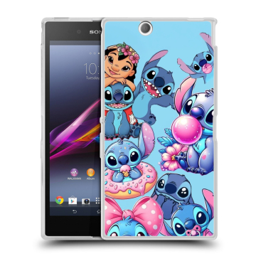 Силиконовый чехол на Sony Xperia Z Ultra с принтом Лило и Стич Силиконовый чехол на Sony Xperia Z Ultra с принтом Лило и Стич