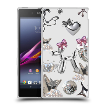Силиконовый чехол на Sony Xperia Z Ultra с принтом Y2K Силиконовый чехол на Sony Xperia Z Ultra с принтом Y2K