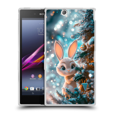 Силиконовый чехол на Sony Xperia Z Ultra с принтом Новый год Силиконовый чехол на Sony Xperia Z Ultra с принтом Новый год