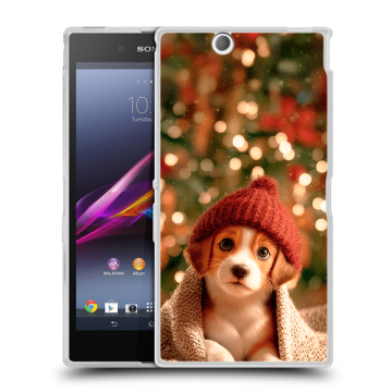 Силиконовый чехол на Sony Xperia Z Ultra с принтом Новый год Силиконовый чехол на Sony Xperia Z Ultra с принтом Новый год