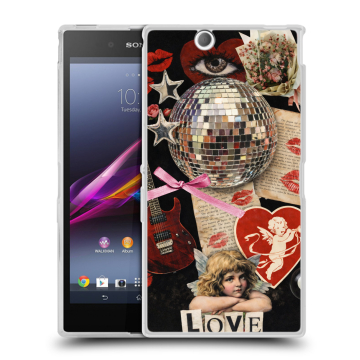Силиконовый чехол на Sony Xperia Z Ultra с принтом для девочек Силиконовый чехол на Sony Xperia Z Ultra с принтом для девочек