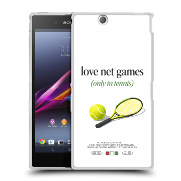 Силиконовый чехол на Sony Xperia Z Ultra с принтом для девочек Силиконовый чехол на Sony Xperia Z Ultra с принтом для девочек