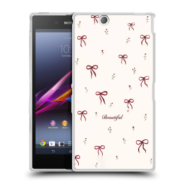 Силиконовый чехол на Sony Xperia Z Ultra с принтом для девочек Силиконовый чехол на Sony Xperia Z Ultra с принтом для девочек