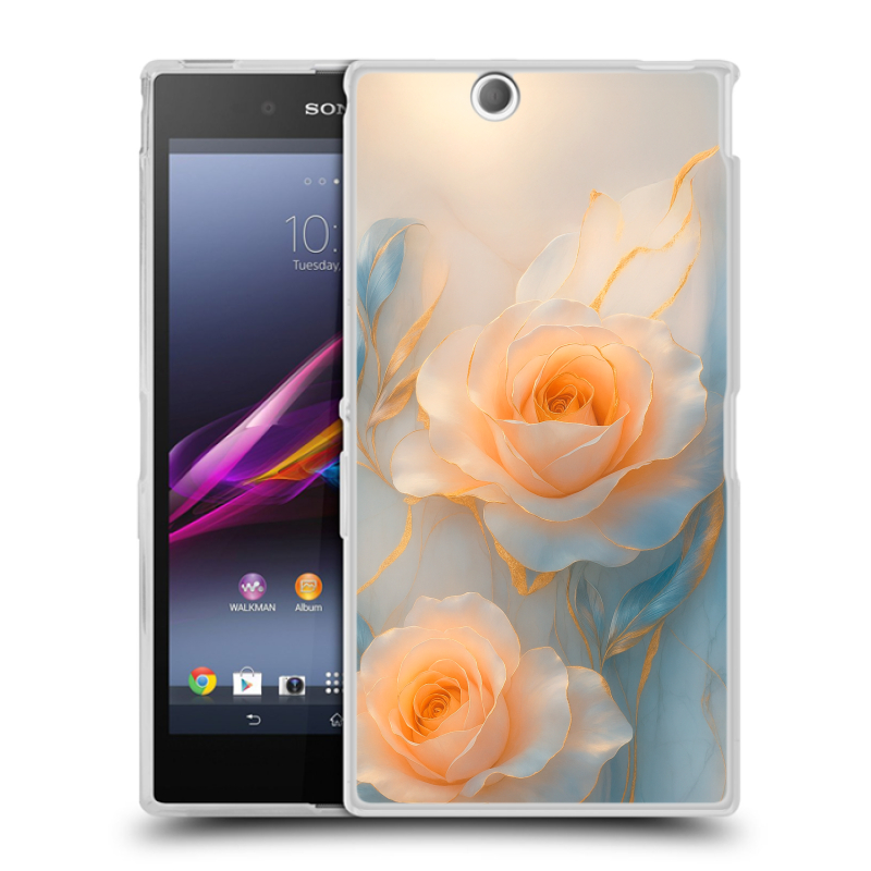 Силиконовый чехол на Sony Xperia Z Ultra с принтом Женский Силиконовый чехол на Sony Xperia Z Ultra с принтом Женский