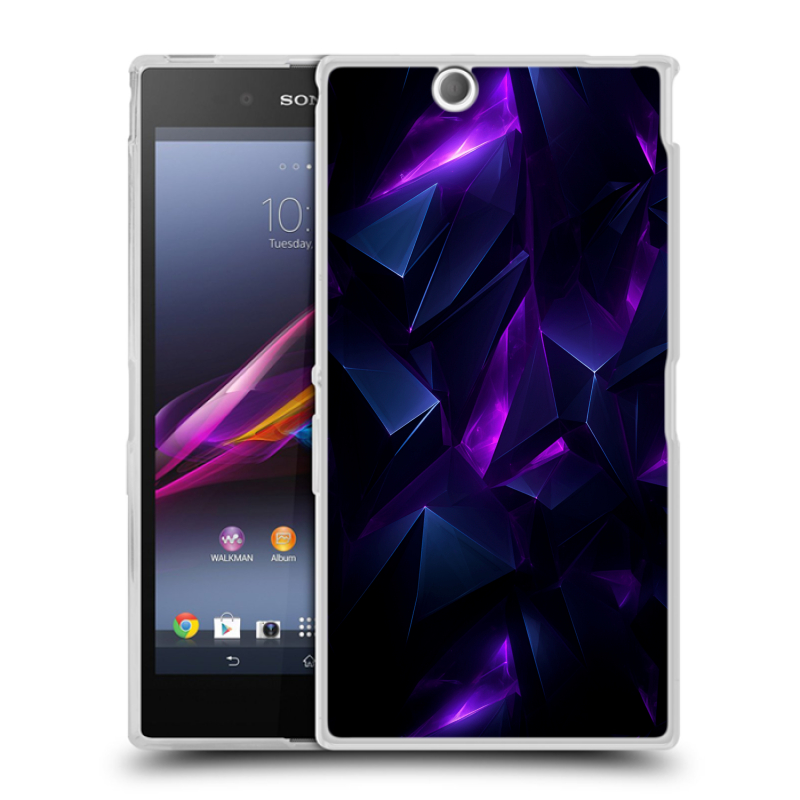 Силиконовый чехол на Sony Xperia Z Ultra с принтом Абстракиция Силиконовый чехол на Sony Xperia Z Ultra с принтом Абстракиция