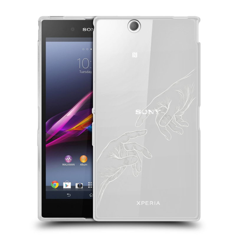 Силиконовый чехол на Sony Xperia Z Ultra с принтом Сотворение мира Силиконовый чехол на Sony Xperia Z Ultra с принтом Сотворение мира