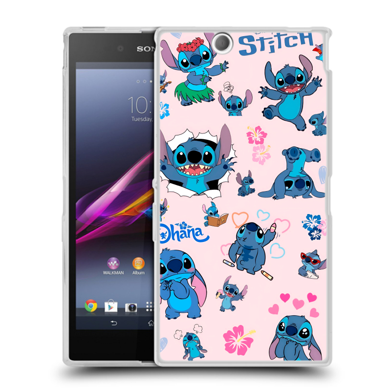 Силиконовый чехол на Sony Xperia Z Ultra с принтом Лило и Стич Силиконовый чехол на Sony Xperia Z Ultra с принтом Лило и Стич