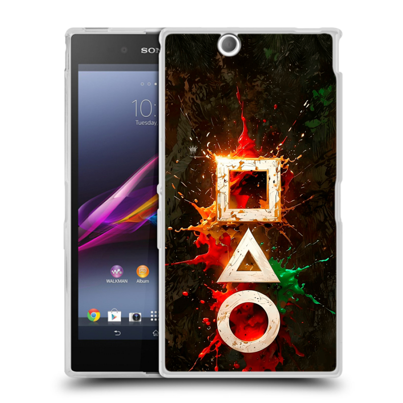 Силиконовый чехол на Sony Xperia Z Ultra с принтом Squid Game Игра кальмара Силиконовый чехол на Sony Xperia Z Ultra с принтом Squid Game Игра кальмара