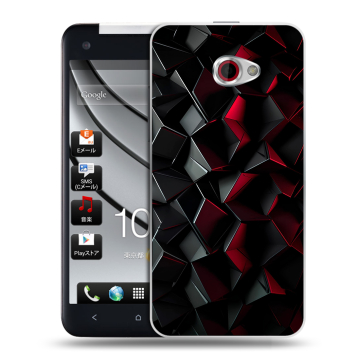 Пластиковый чехол на HTC Butterfly S с принтом Абстракция