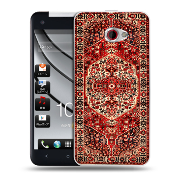 Пластиковый чехол на HTC Butterfly S с принтом Ковер