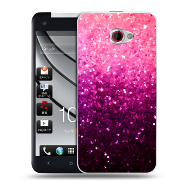 Пластиковый чехол на HTC Butterfly S с принтом Блестки Пластиковый чехол на HTC Butterfly S с принтом Блестки