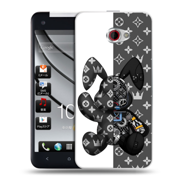 Пластиковый чехол на HTC Butterfly S с принтом Луи робот Пластиковый чехол на HTC Butterfly S с принтом Луи робот