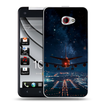 Пластиковый чехол на HTC Butterfly S с принтом самолет Пластиковый чехол на HTC Butterfly S с принтом самолет