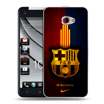 Пластиковый чехол на HTC Butterfly S с принтом Барселона Barcelona