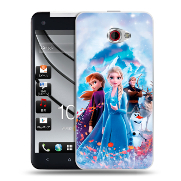 Пластиковый чехол на HTC Butterfly S с принтом Холодное сердце Frozen Пластиковый чехол на HTC Butterfly S с принтом Холодное сердце Frozen
