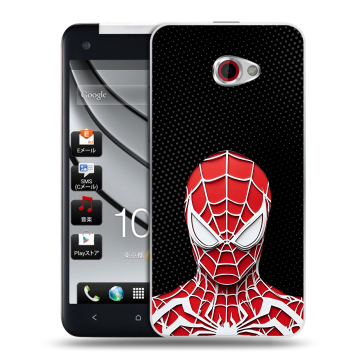 Пластиковый чехол на HTC Butterfly S с принтом человек паук spiderman Пластиковый чехол на HTC Butterfly S с принтом человек паук spiderman
